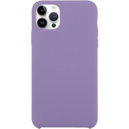Mobigear Rubber Touch iPhone 15 Pro Max Silicone Back cover - Viola