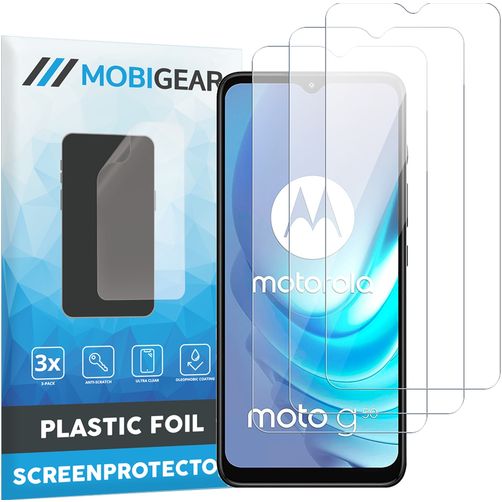 Mobigear Motorola Moto G50 Protezione schermo in pellicola - Compatibile con le cover (confezione da 3)
