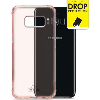 My Style Protective Flex Samsung Galaxy S8 Flexibilní TPU Zadní kryt odolný proti nárazům - Soft Pink