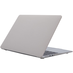 Mobigear Cream Matte MacBook Air 15 tommer (2023-2026) Hardshell Laptopcover MacBook Case - Grå - Model A2941 / A3114 / A3241 / A3448