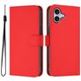 Mobigear Urban Wallet iPhone 16 Plus Capa livro Carteira - Vermelho