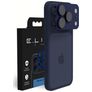 Elite iPhone 17 Pro Alumiini Kamerasuoja - Suojakuoren kanssa yhteensopiva - Sininen