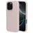 Mobiparts iPhone 16 Pro Silikon Zadní kryt - Soft Salmon
