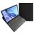 Mobigear Keys iPad 11 (2025) QWERTY Bluetooth-tastatur Pungetui + Stylus-holder - Sort