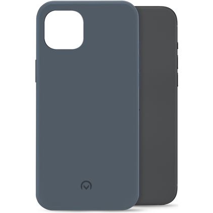 Mobilize Rubber Gelly iPhone 15 Plus TPU flexível Capa traseira - Matt Blue