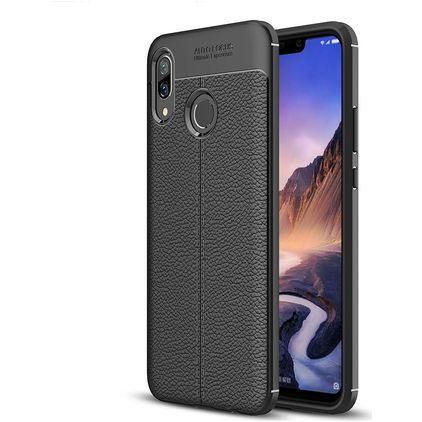 Mobigear Luxury Huawei Nova 3 Fleksibel TPU Bagsidecover - Sort