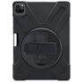 Xccess Survivor All-round iPad Pro 11 Inch (2021) Case Plastic / Silicone Back cover + Shoulder Strap + Stand - Black