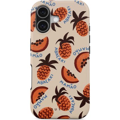Burga Tough iPhone 17 MagSafe Funda Plástico rígido Carcasa Antigolpes - Abacaxi