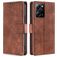 Mobigear Croco POCO X5 Pro Wallet case - Cognac