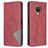 Mobigear Rhombus Slim Nokia G10 Cover a libro - Rosso