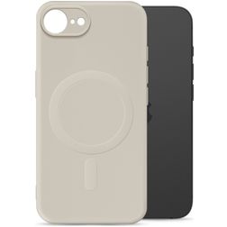 My Style Protective Flex iPhone 16e MagSafe TPU flexível Capa traseira - Antique White