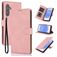 Mobigear Wallet Samsung Galaxy S26 Plus Cover a libro portafoglio - Rosa