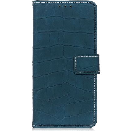 Mobigear Croco Xiaomi Redmi Note 10 Pro Wallet case - Green