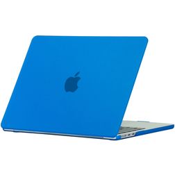Mobigear Matte MacBook Air 15 palců (2023-2026) Pevný skořepinový kryt na MacBook - Tmavě modrá - Model A2941 / A3114 / A3241 / A3448