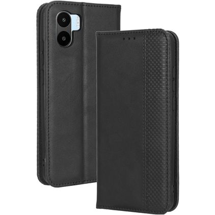 Mobigear Sensation Xiaomi Redmi A1 4G Plånboksfodral med sedelfack - Svart