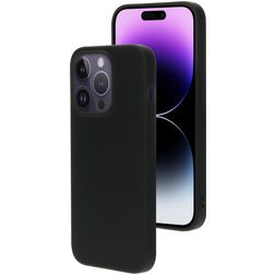 Mobiparts iPhone 14 Pro Silikone Bagsidecover - Sort