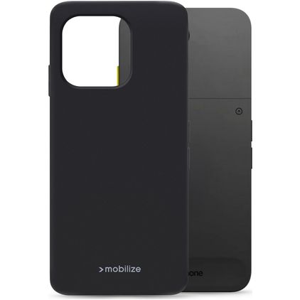 Mobilize Rubber Gelly Fairphone 6 Joustava TPU Suojakuori - Musta