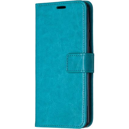Mobigear Wallet Samsung Galaxy A31 Wallet case - Turquoise
