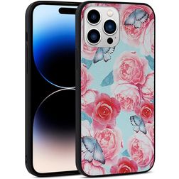 Mobigear Flowers iPhone 14 Pro Max Hard Case Back cover - Model 3