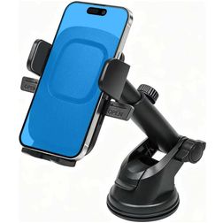 Mobigear Suporte para carro com ventosa / Tablier Pinça Universal - Preto