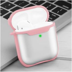 Mobigear Shockproof Funda rígida para Apple AirPods 1 - Rosa