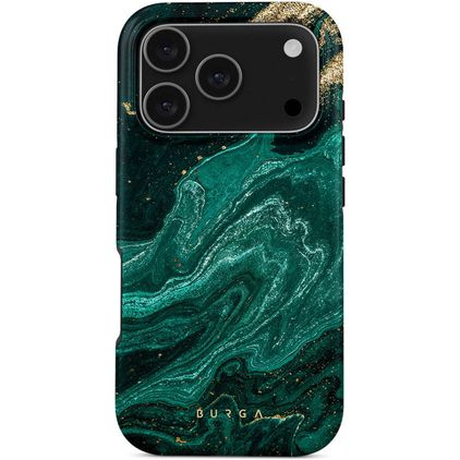 Burga Tough iPhone 17 Pro MagSafe Hard Case Back cover Shockproof - Emerald Pool