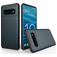 Mobigear Card Samsung Galaxy S10 Hardcase Etui plecki Wstrząsoodporne z kieszenią na karty - Granatowy