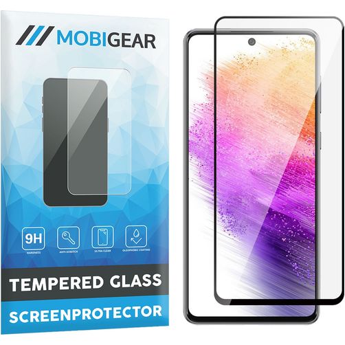 Mobigear Premium Samsung Galaxy A53 Cristal templado Protector de pantalla - Compatible con fundas - Negro