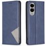 Mobigear Rhombus Slim Samsung Galaxy S25 Edge Etui z klapką - Niebieski