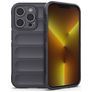 Mobigear Bumpy iPhone 14 Pro Joustava TPU Suojakuori - Hiilenharmaa