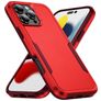 Mobigear Heavy Armor iPhone 16 Pro Max Hardcase Back cover Antiurto - Rosso
