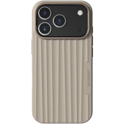 Nudient Bold iPhone 18 Pro MagSafe Tvrdý plast Zadní kryt - Linen Beige