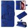 Mobigear Butterfly iPhone 16 Pro Wallet case - Blue