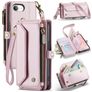 CaseMe C36 iPhone 17e Cover a libro portafoglio - Rosa