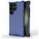 Mobigear Honeycomb Samsung Galaxy S24 Ultra Plástico rígido Capa traseira Antichoque - Azul