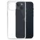 Mobilize Gelly Transparente iPhone 14 Plus TPU flexível Capa traseira - Transparente