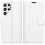 Mobigear Classic Samsung Galaxy S22 Ultra Wallet case - White