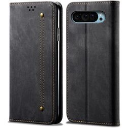 Mobigear Ranch Google Pixel 9 Wallet case - Black