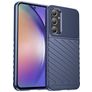 Mobigear Groove Samsung Galaxy A55 TPU flexível Capa traseira - Azul