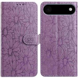 Mobigear Flowers iPhone Air Funda tipo libro Cartera - Morado