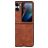 Mobigear Excellent OPPO Find N2 Flip Hardcase Back cover - Marrone