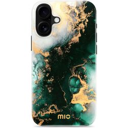 MIO iPhone 16 Plus MagSafe Hard Case Back cover - Green Marble