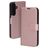 Mobiparts Classic Wallet Samsung Galaxy S24 Funda tipo libro Cartera - Rosa