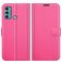 Mobigear Classic Motorola Moto G60 Plånboksfodral med sedelfack - Magenta
