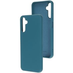 Mobiparts Samsung Galaxy A14 Silikone Bagsidecover - Blueberry Blue