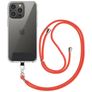Univerzální nastavitelná šňůrka na mobil Mobigear Lanyard - Oranžová
