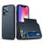 Mobigear Card iPhone 14 Pro Max Hard Case Back cover Shockproof with Card Holder - Dark Blue