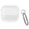 Mobigear Carbon Fiber Capa rígida Slim para Apple AirPods 4 - Transparente