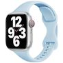 Mobigear Sport Slim Correa Silicona Cierre de pinza para Apple Watch - 49/46/45/44 mm - Azul bebé