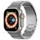 Mobigear Perth Titan Apple Watch Armband Fjärilslås - 49/46/45/44 mm - Rymdgrå